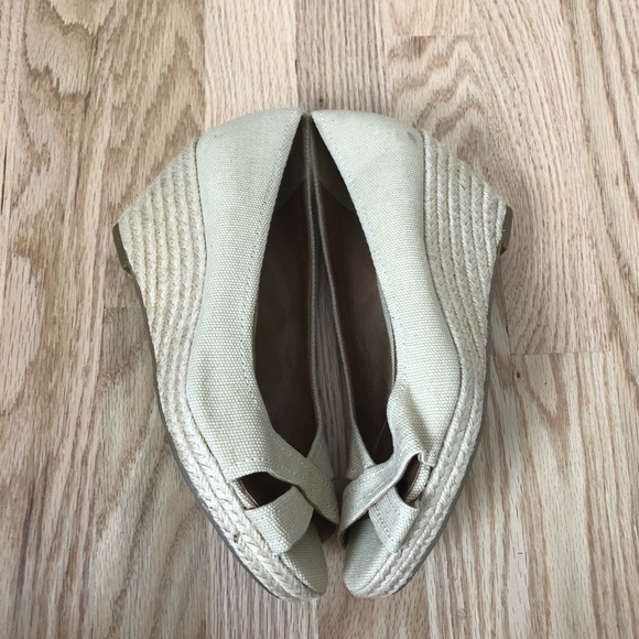 Franco Sarto Cheria Tan Espadrille Wedge Sandals 7 - Picture 2 of 8